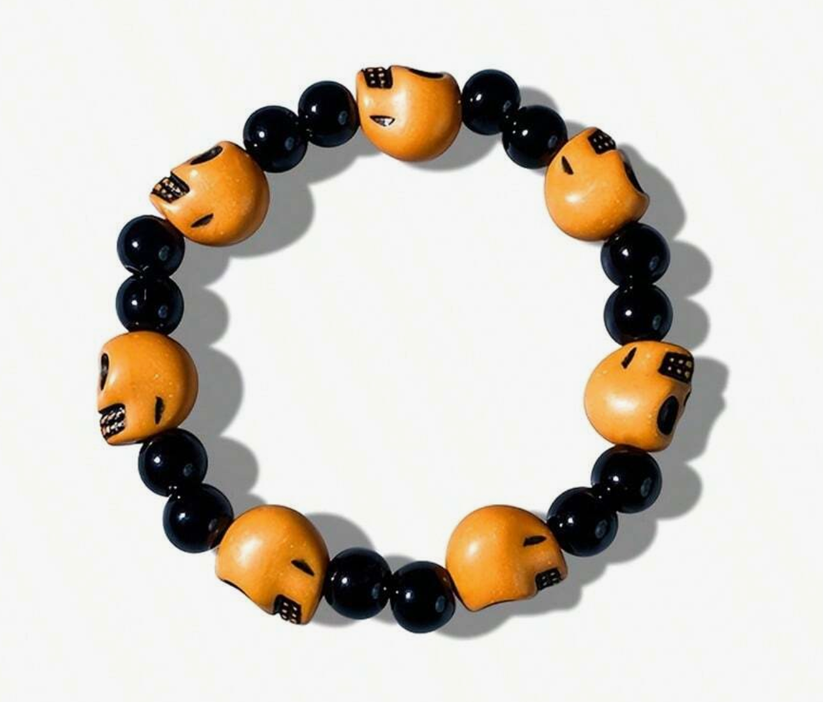 Resin Halloween Bracelet