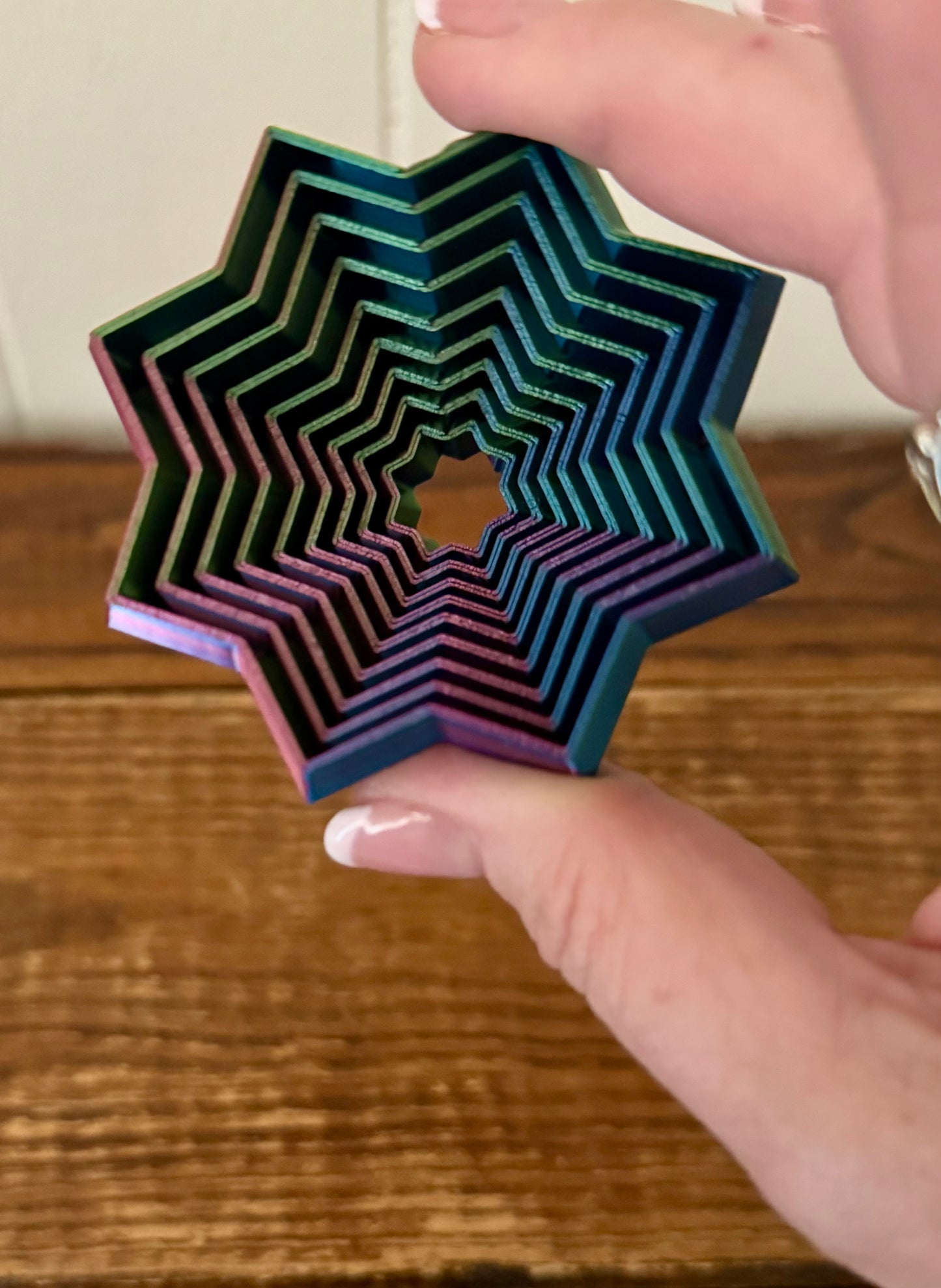 3D Printed Star Fidget