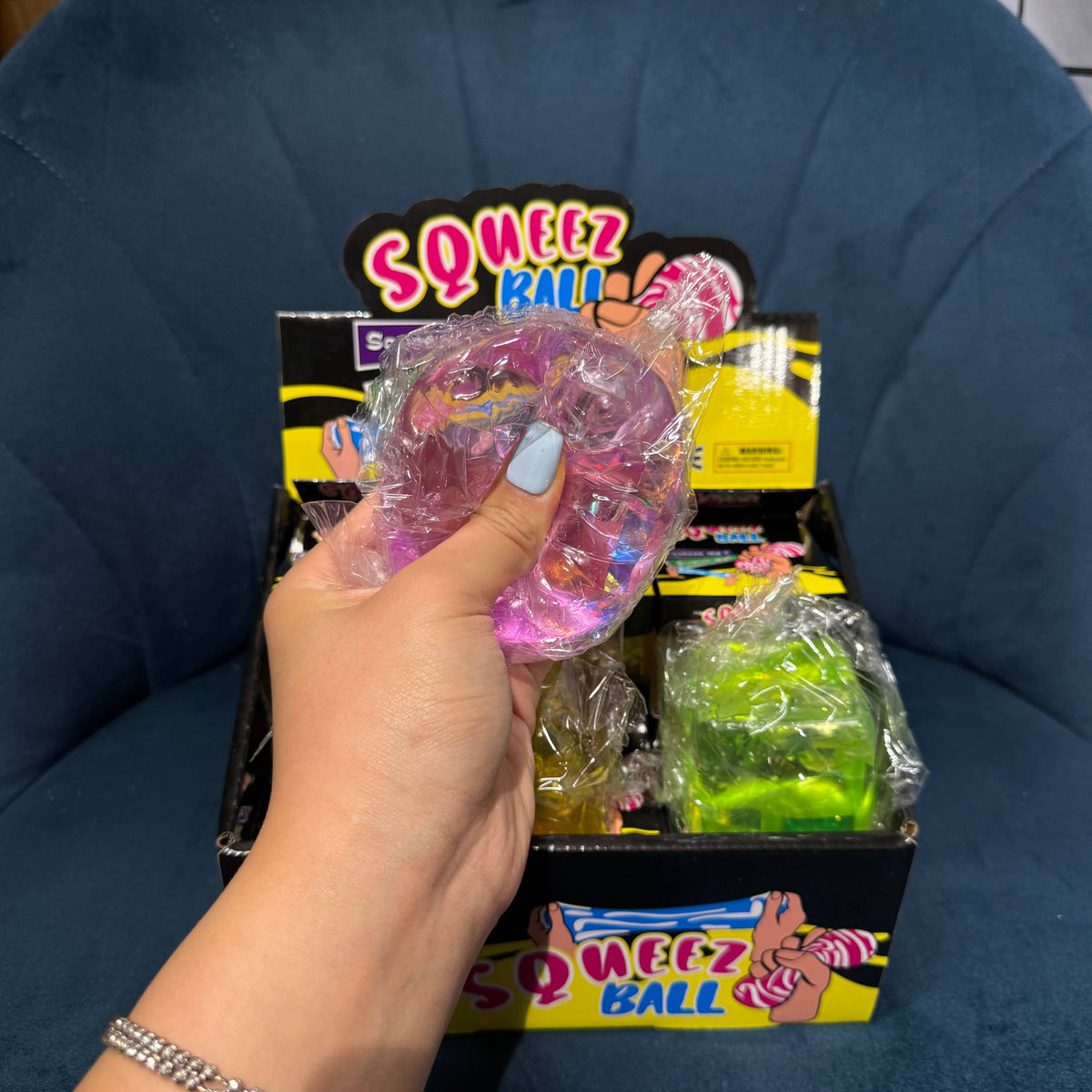 Confetti Strip Light Up Solid Cube