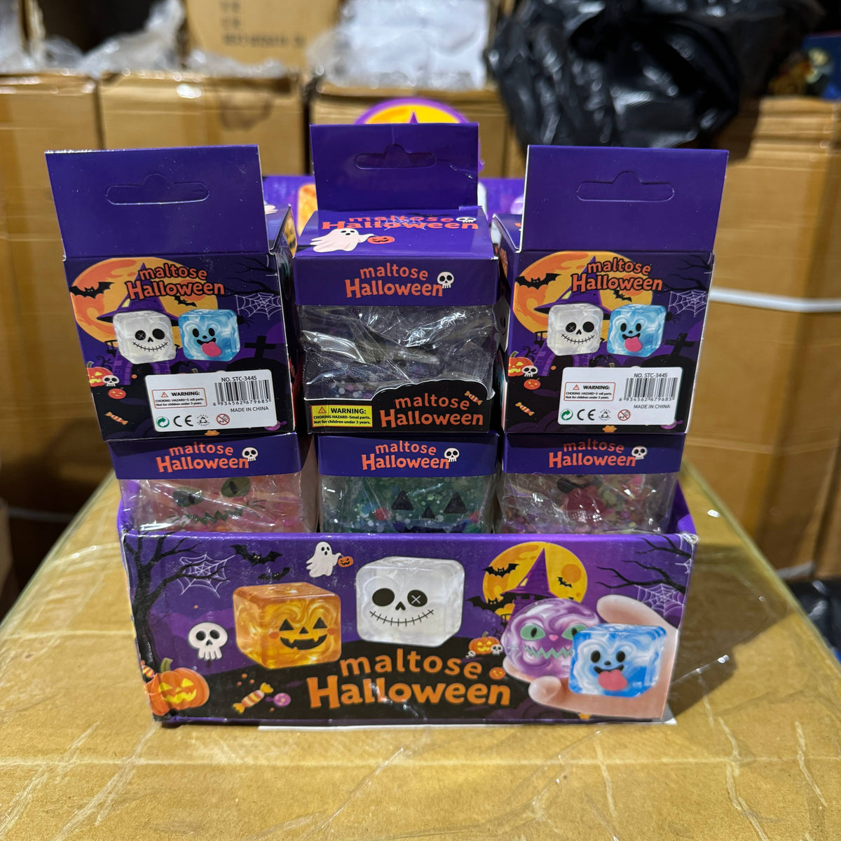 Sugar Squeeze Light Up Halloween Cube