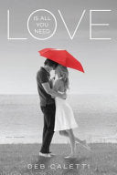Cover of Love Is All You Need by Deb Caletti, featuring a serene image of a young woman amidst nature, symbolizing the introspective and transformative journeys in the stories.