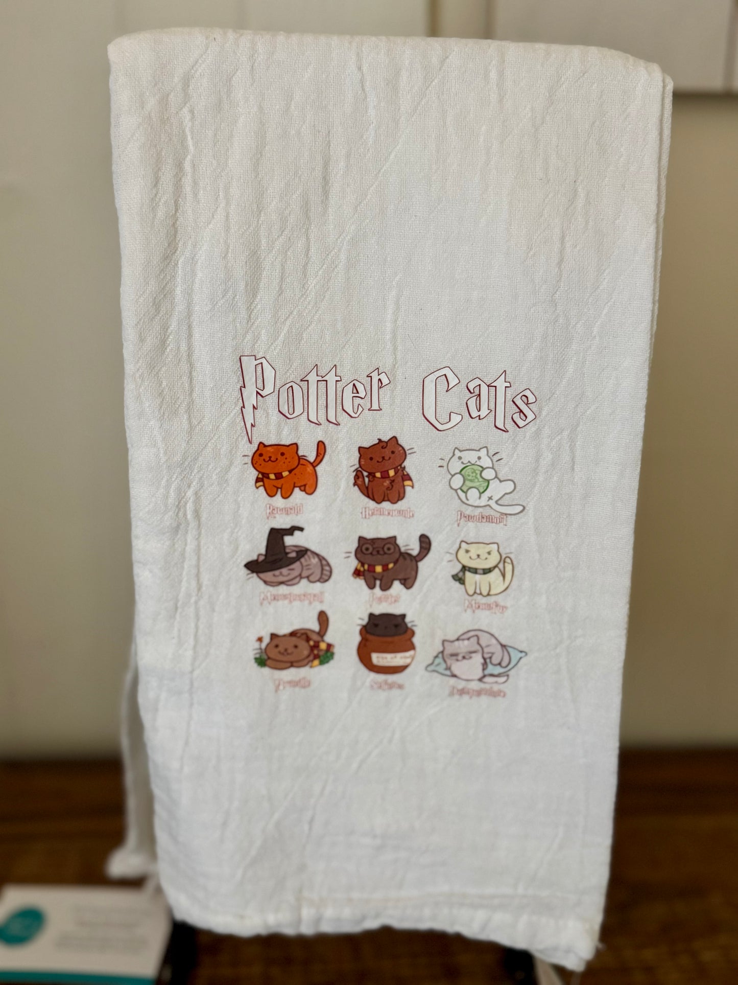 Wizard Cat Flour Sack Towel