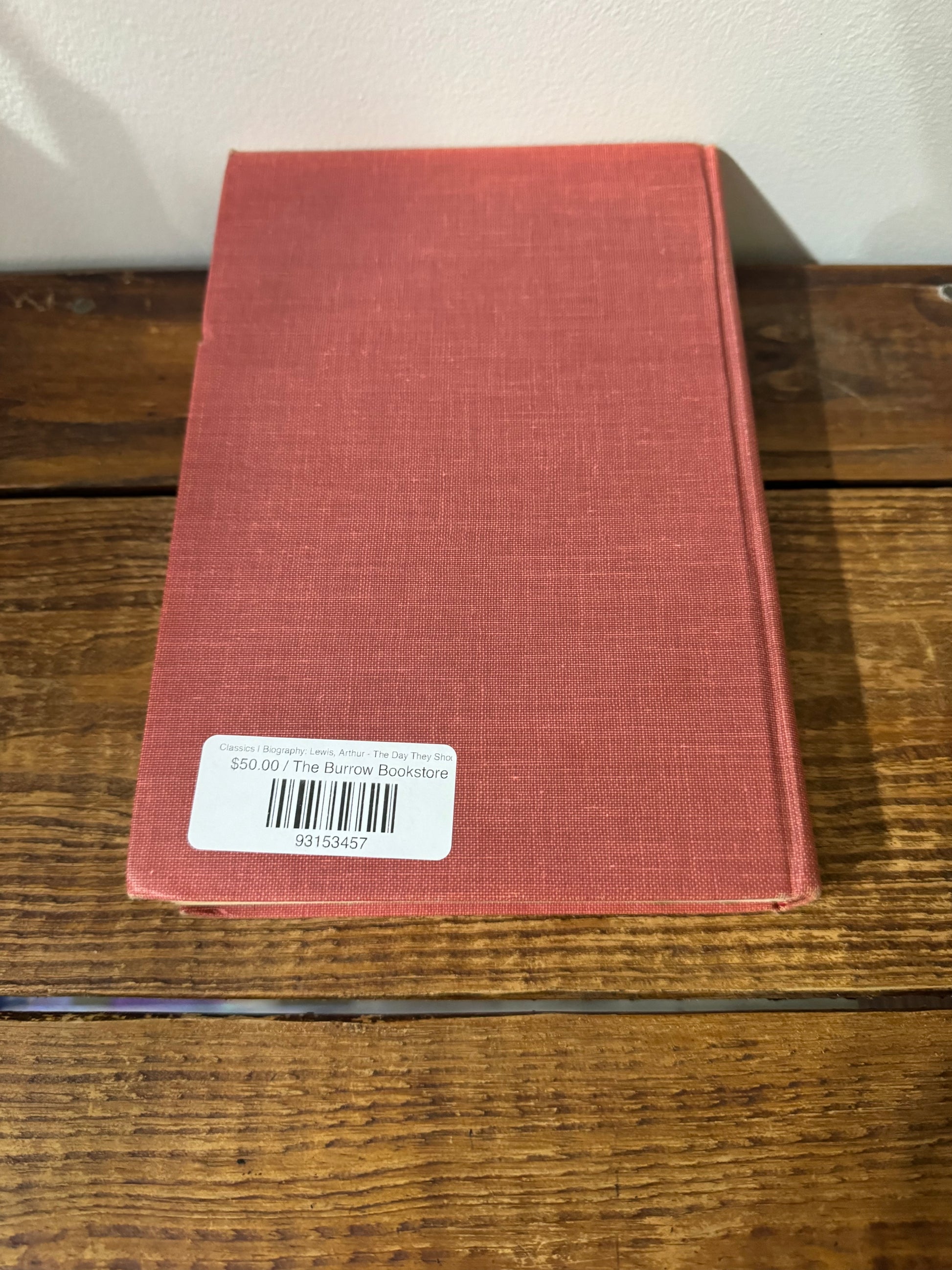 Lewis, Arthur: The Day They Shook the Plum Tree, Vintage 1963 Edition