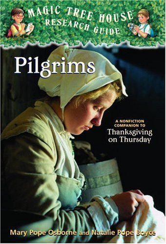 Front cover of The Magic Tree House, Pilgrims by Mary Pope Osborne