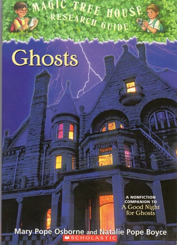 Front cover of Ghosts (Research Guide) by Mary Pope Osborne and Natalie Pope