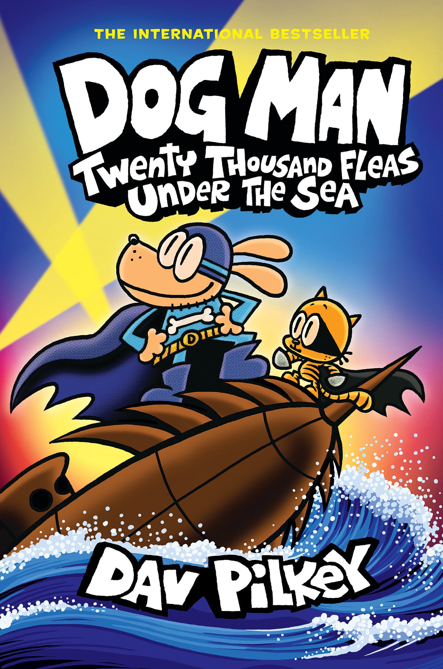Front cover of Dog Man, Twenty Thousand Fleas Under the Sea by Dav Pilkey