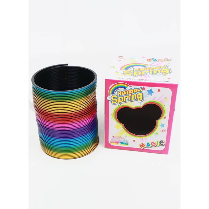 Rainbow spring toy