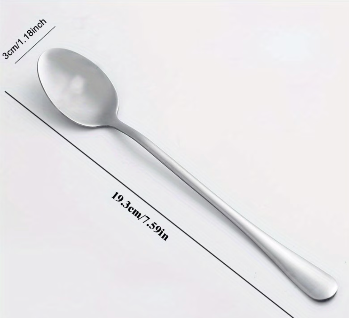Drink Tea Read Books Be Happy Stainless Steel Spoon