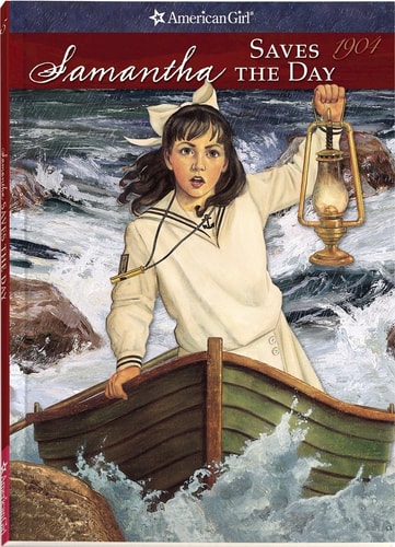 Cover of Samantha Saves the Day by Valerie Tripp, part of the American Girl series