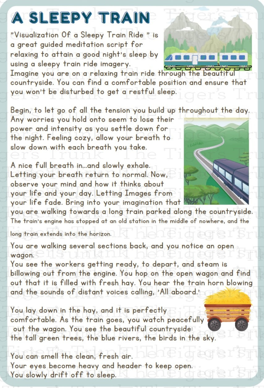 Individual mindfulness card featuring a mental health prompt for daily grounding and emotional well-being