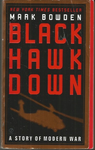 Mark Bowden Black Hawk Down nonfiction war memoir cover