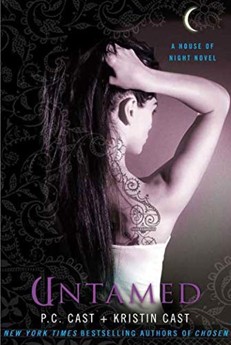 Cover of Untamed by P.C. Cast and Kristin Cast, featuring a dark, mysterious design.