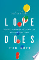 Goff, Bob Love Does (Paperback)