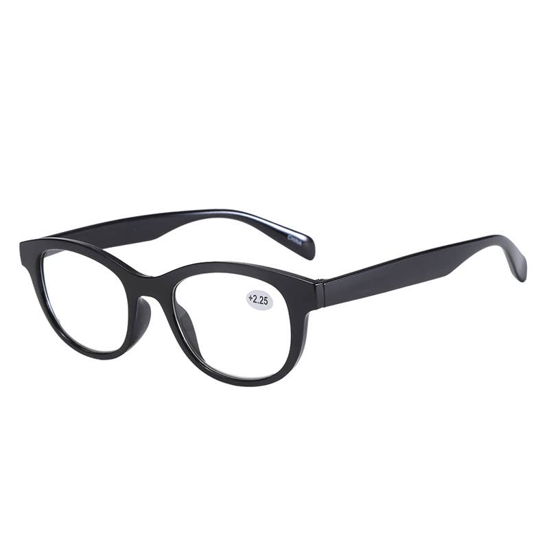 Round Simple Design Reading Glasses/Readers: 1.50
