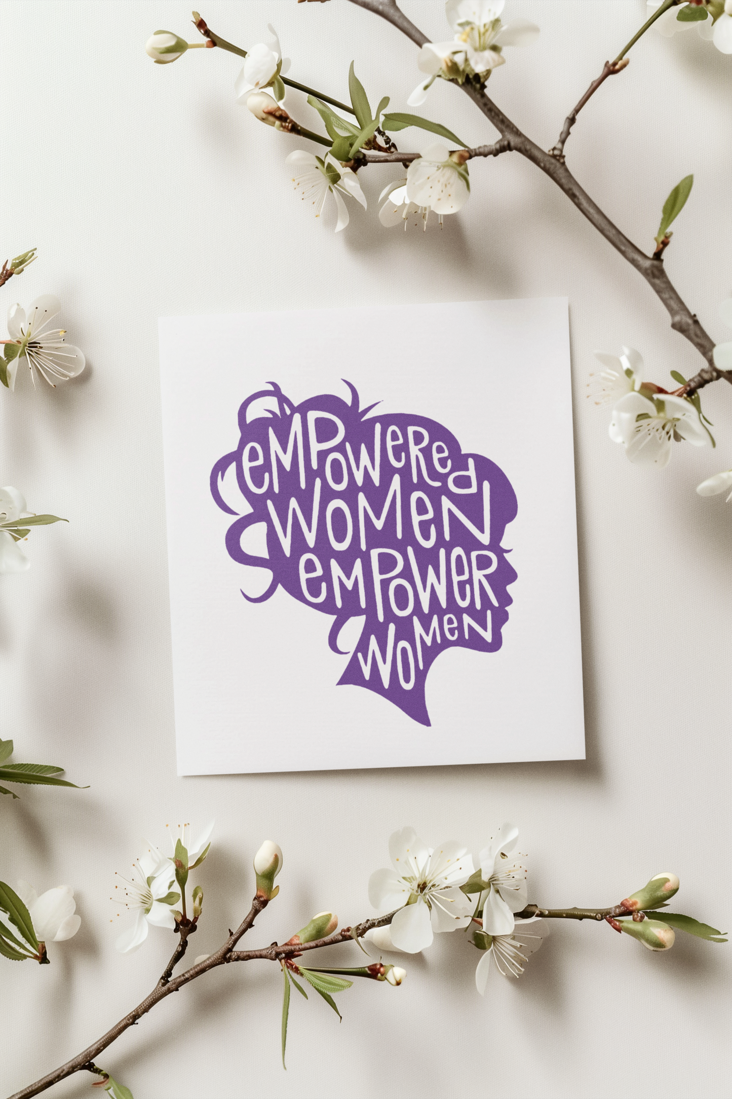 Empowered Women Empower Women Women’s History Month Postcard
