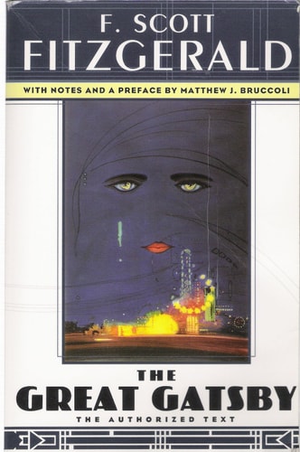 Cover of The Great Gatsby by F. Scott Fitzgerald