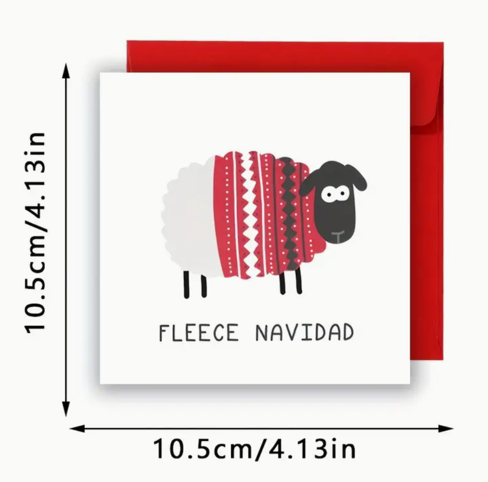 Christmas Card: Fleece Navidad