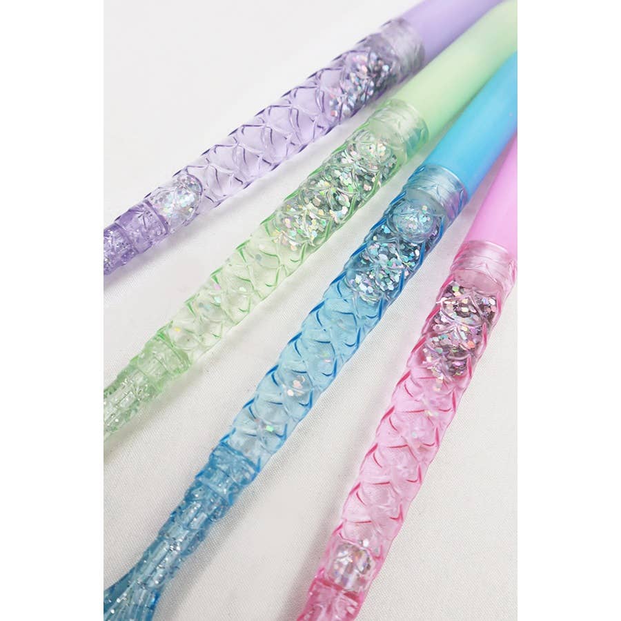 Glittered Mermaid Tail Pen