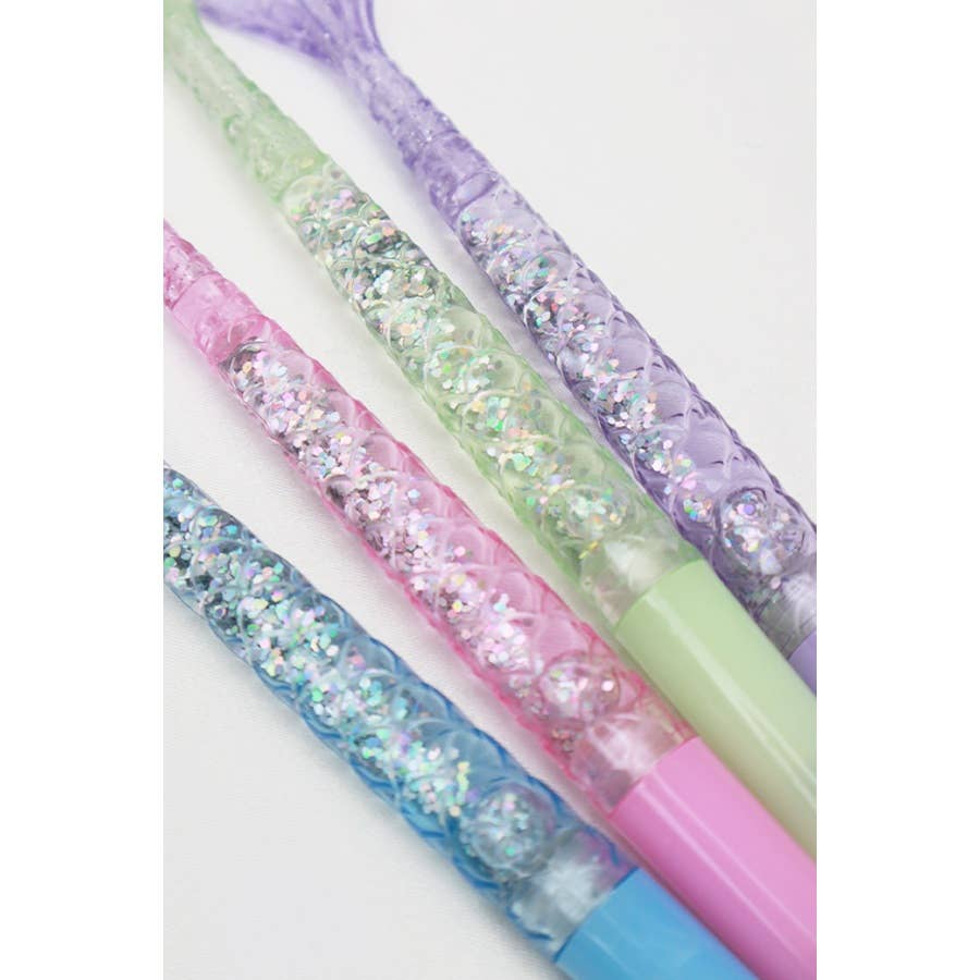 Glittered Mermaid Tail Pen