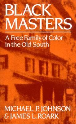 Book cover of 'Black Masters' with a building in the background