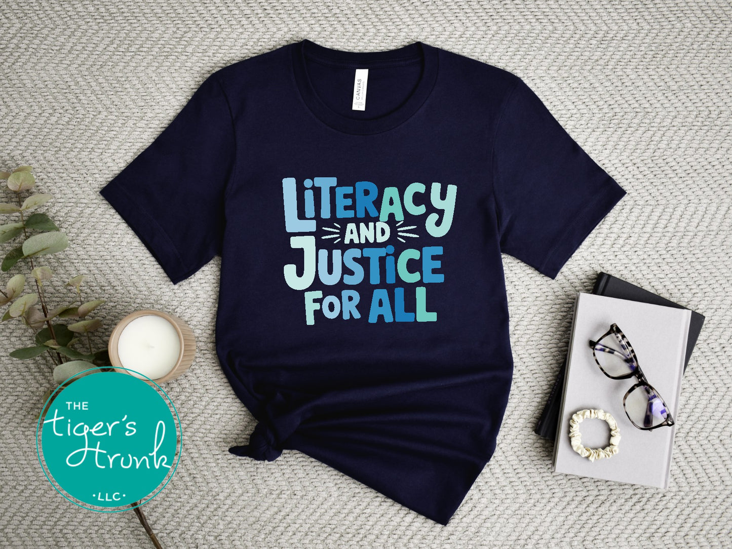 Literacy and Justice for All Shirt