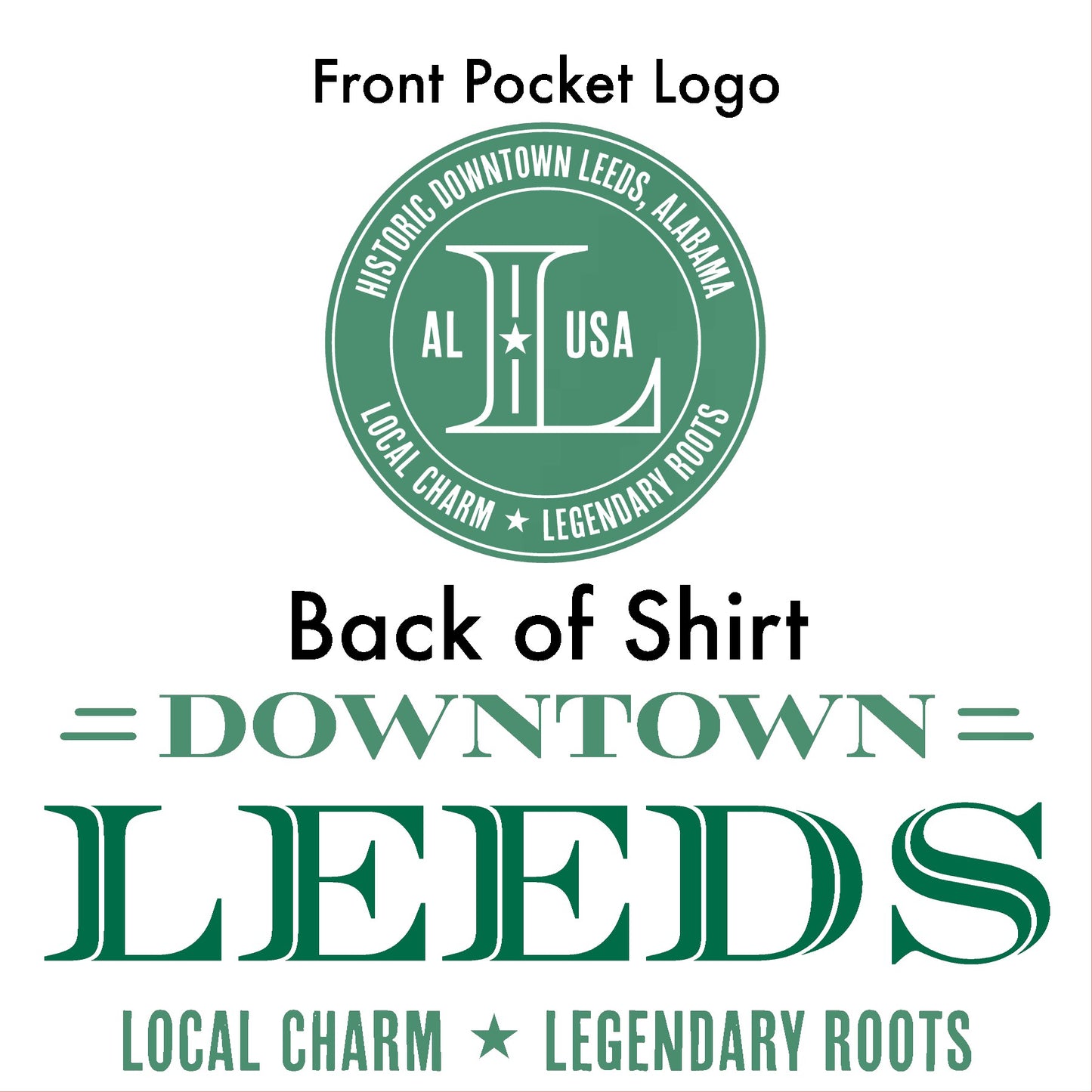Historic Downtown Leeds Graphic Tee