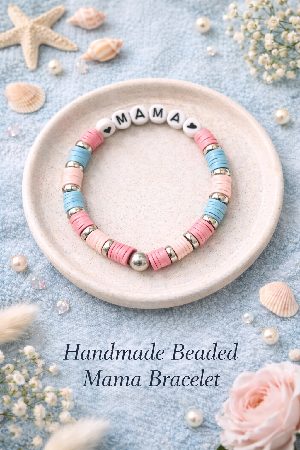 Mama Beaded Bracelet