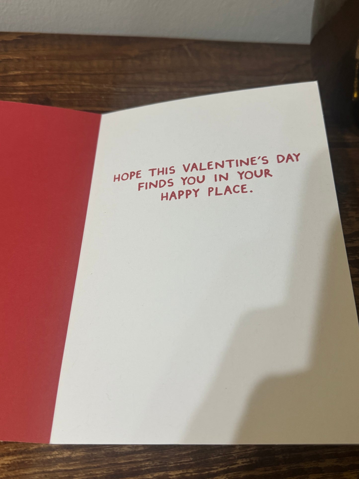 A humorous Valentine’s Day card featuring a goldfish in a bowl and another in a bottle of wine, with the fish in the wine saying, This is awesome!