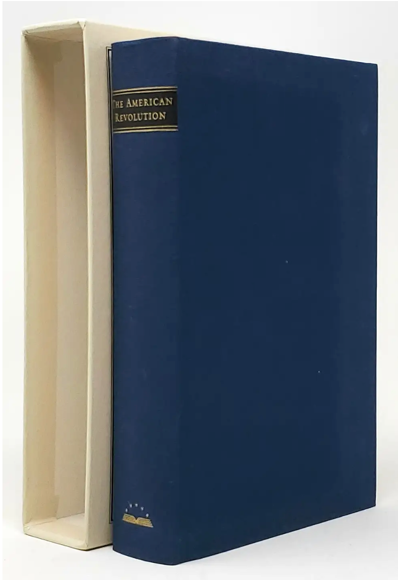 Cover of The American Revolution: Writings from the War of Independence, Library of America edition, featuring a historical design.