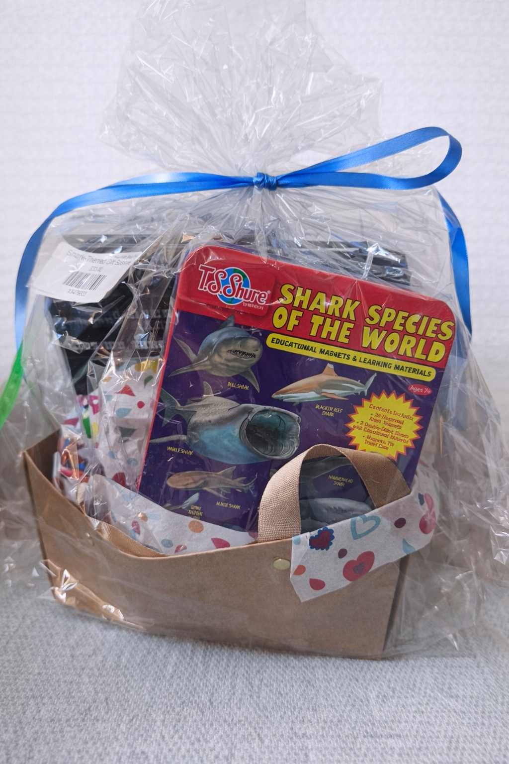 Shark-Themed Gift Basket