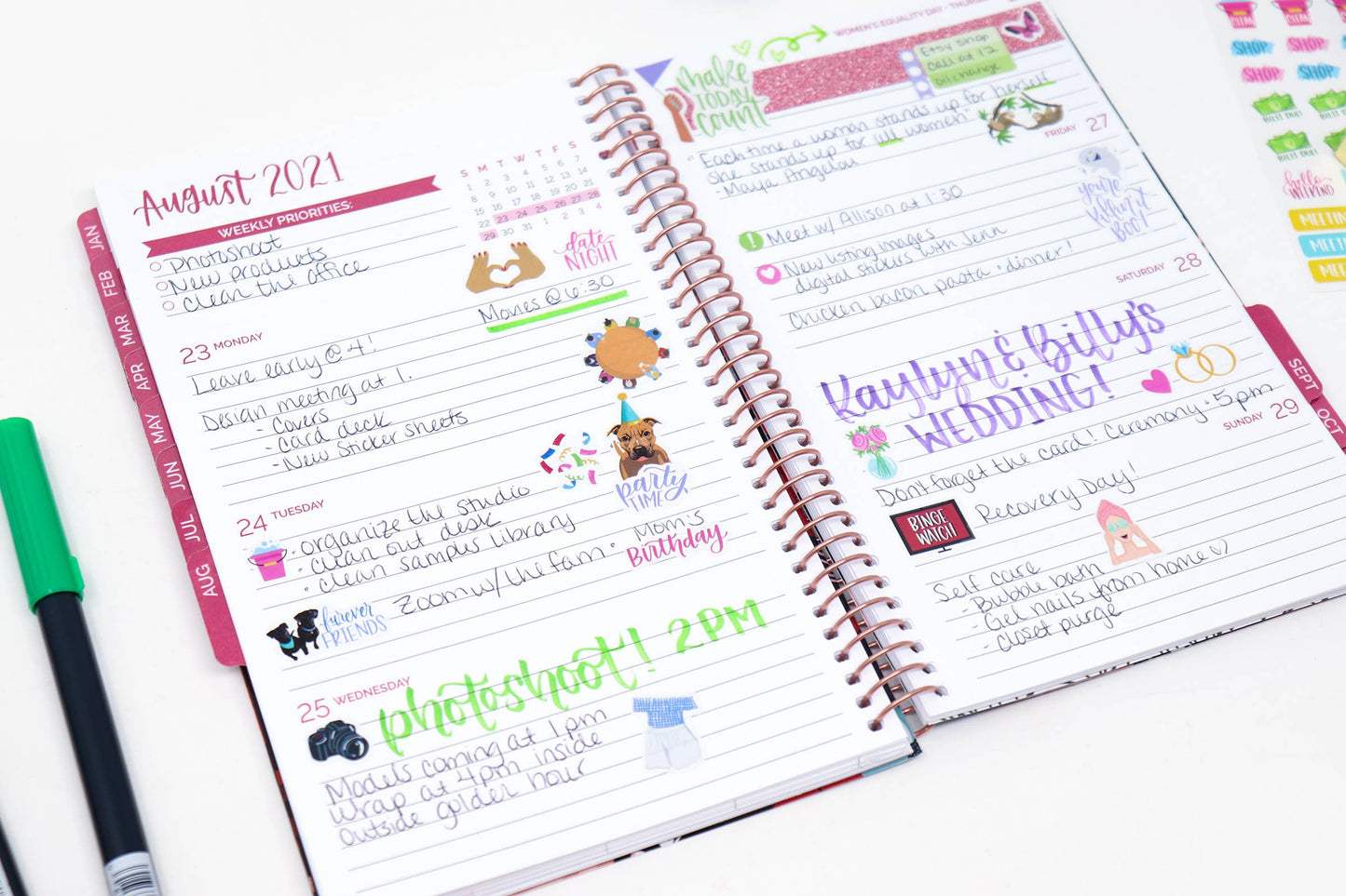 Sticker Pack for Planners: 708 Classic Stickers for Planning
