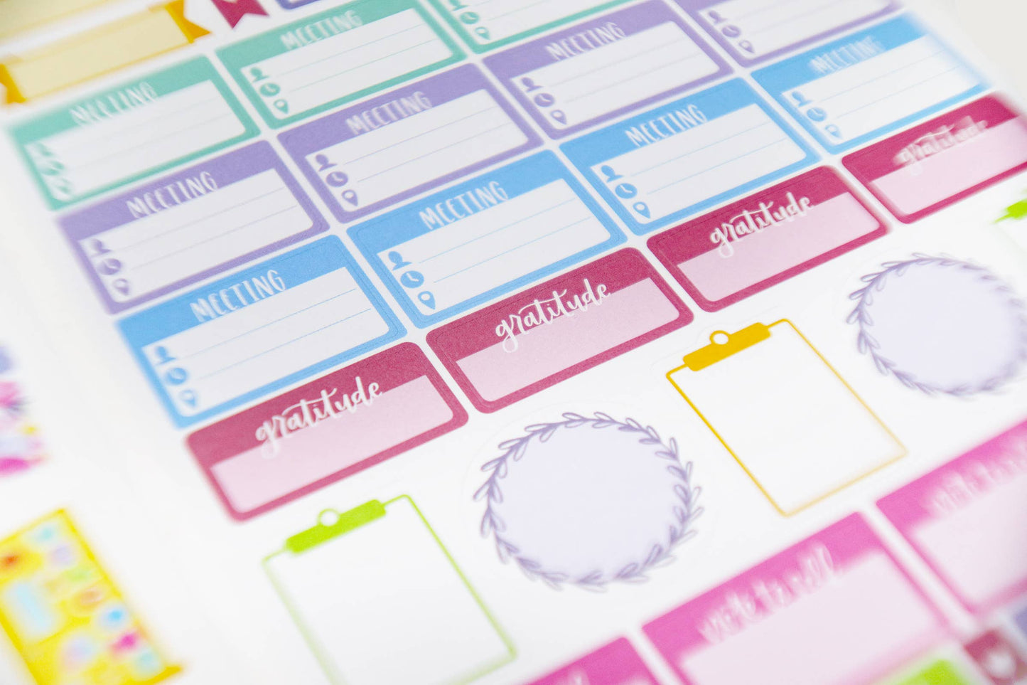 Sticker Pack for Teacher Planners – 586 Stickers for Classroom Planning