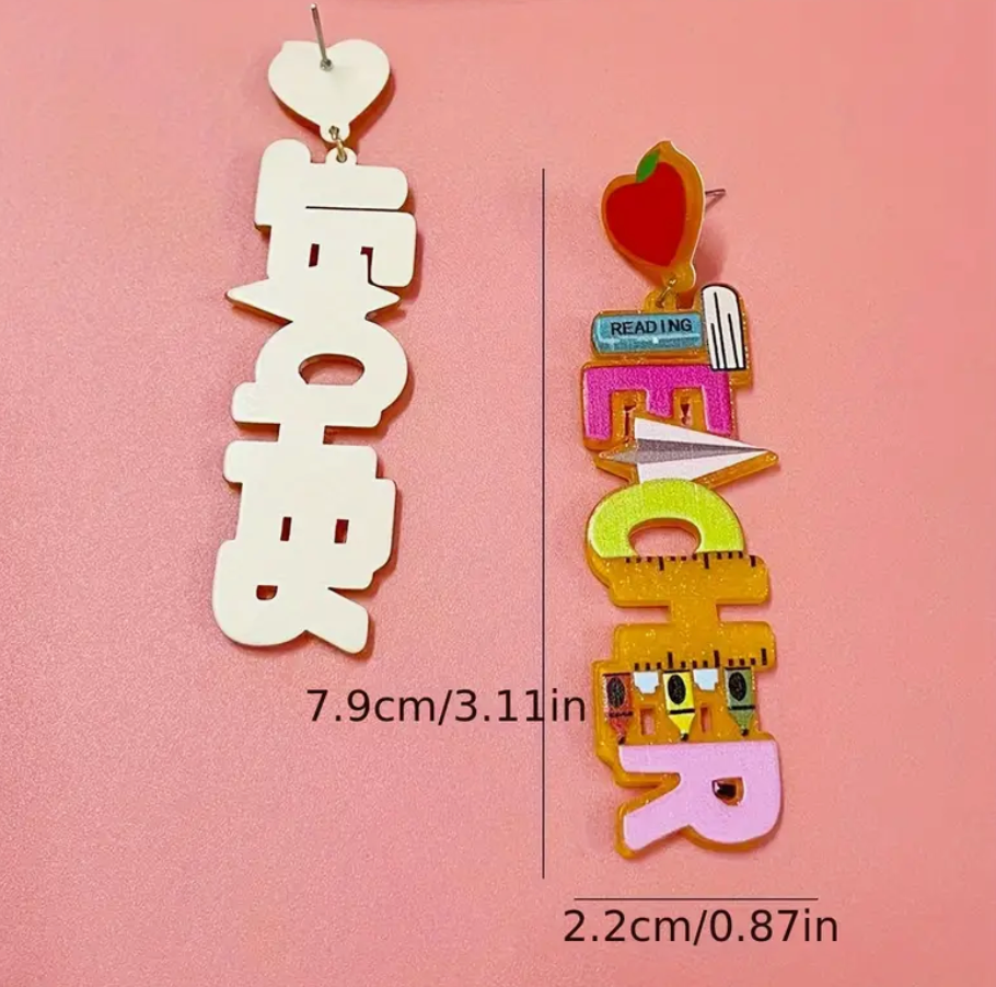 Teacher Earrings