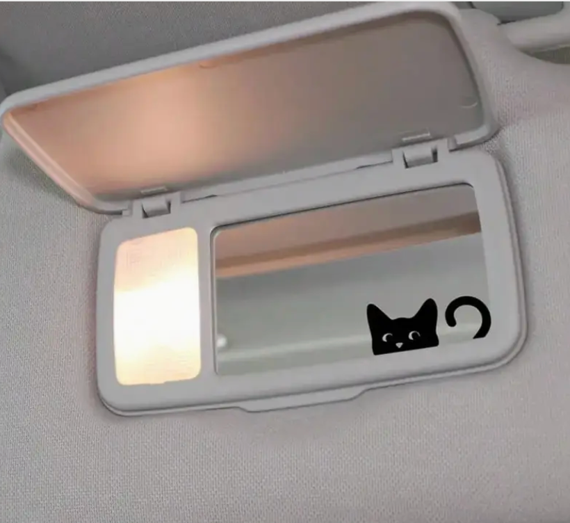 Vinyl Black Cat Sticker