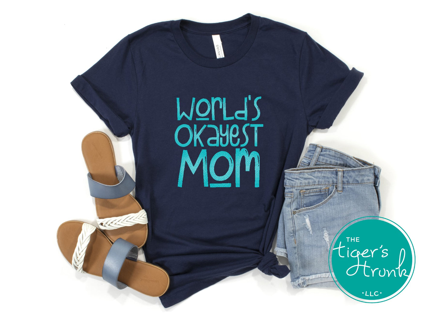 World's Okayest Mom Graphic Tee