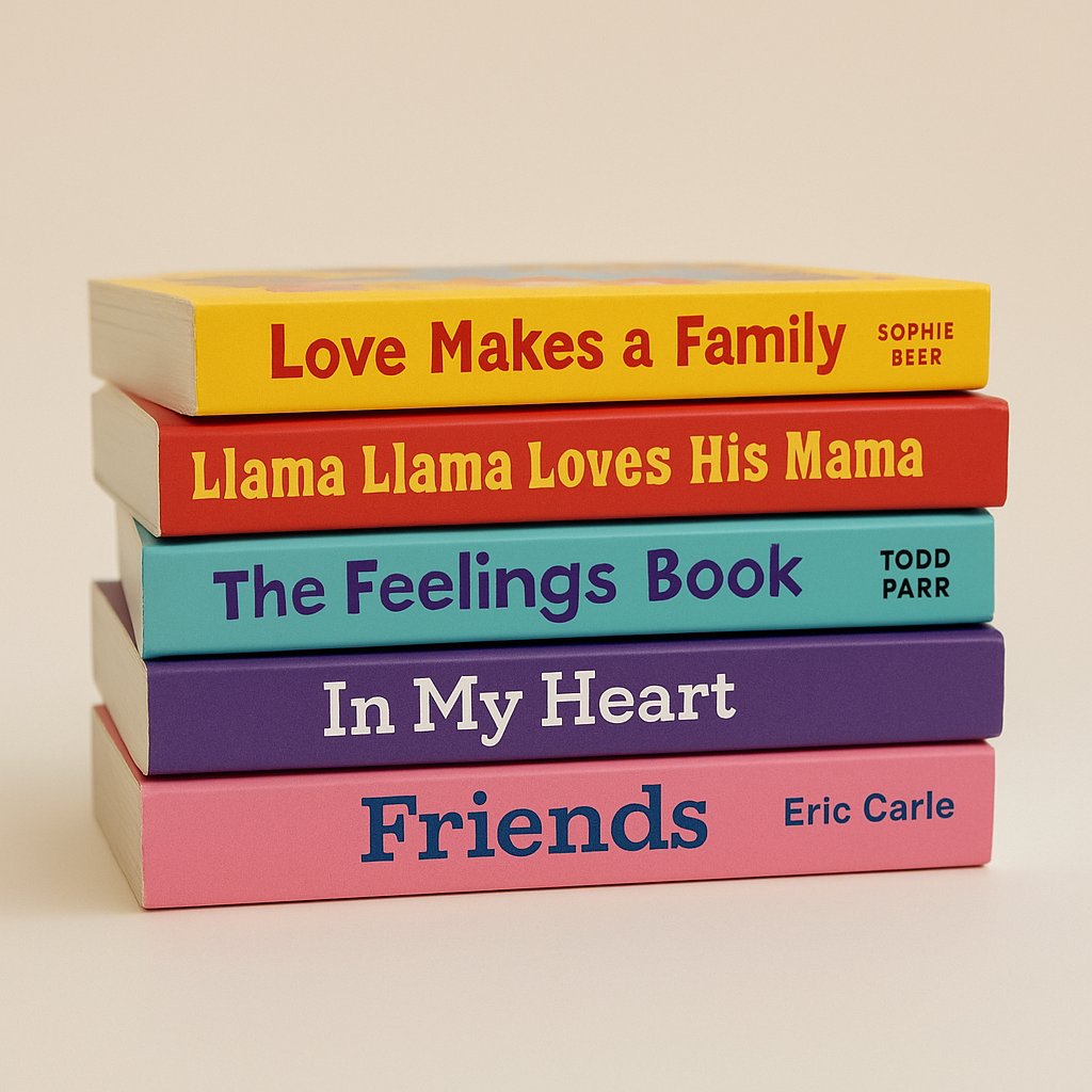 Board Book Family, Feelings, & Friendship