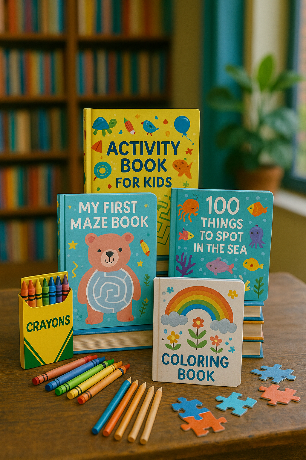 Activity Books – The Burrow Bookstore