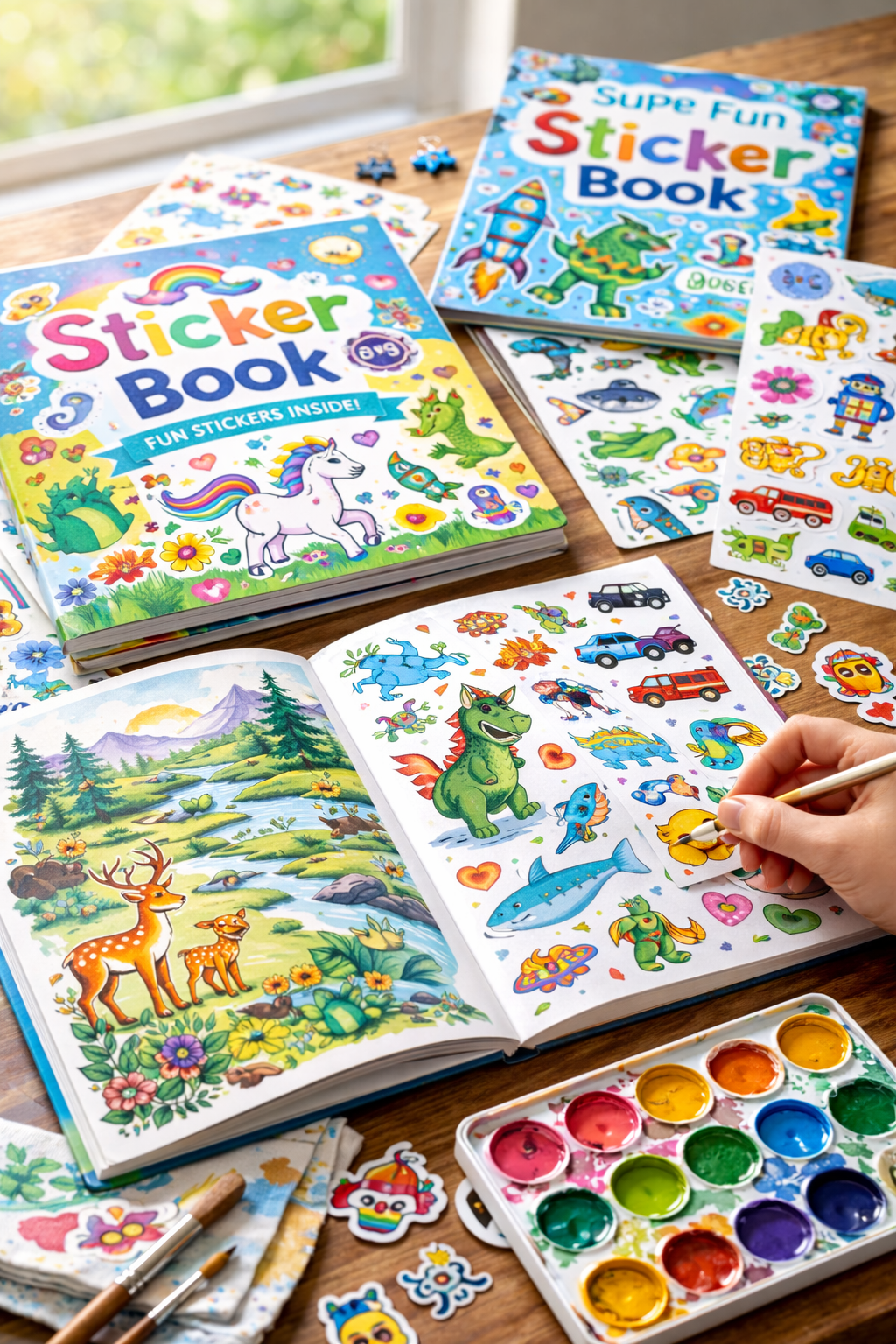 Sticker Books – The Burrow Bookstore