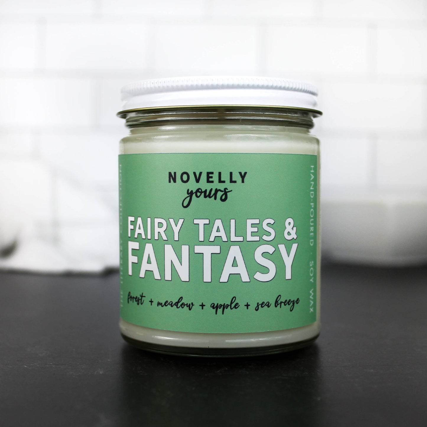 Candle, Hand-Poured Soy: Fairy Tales & Fantasy