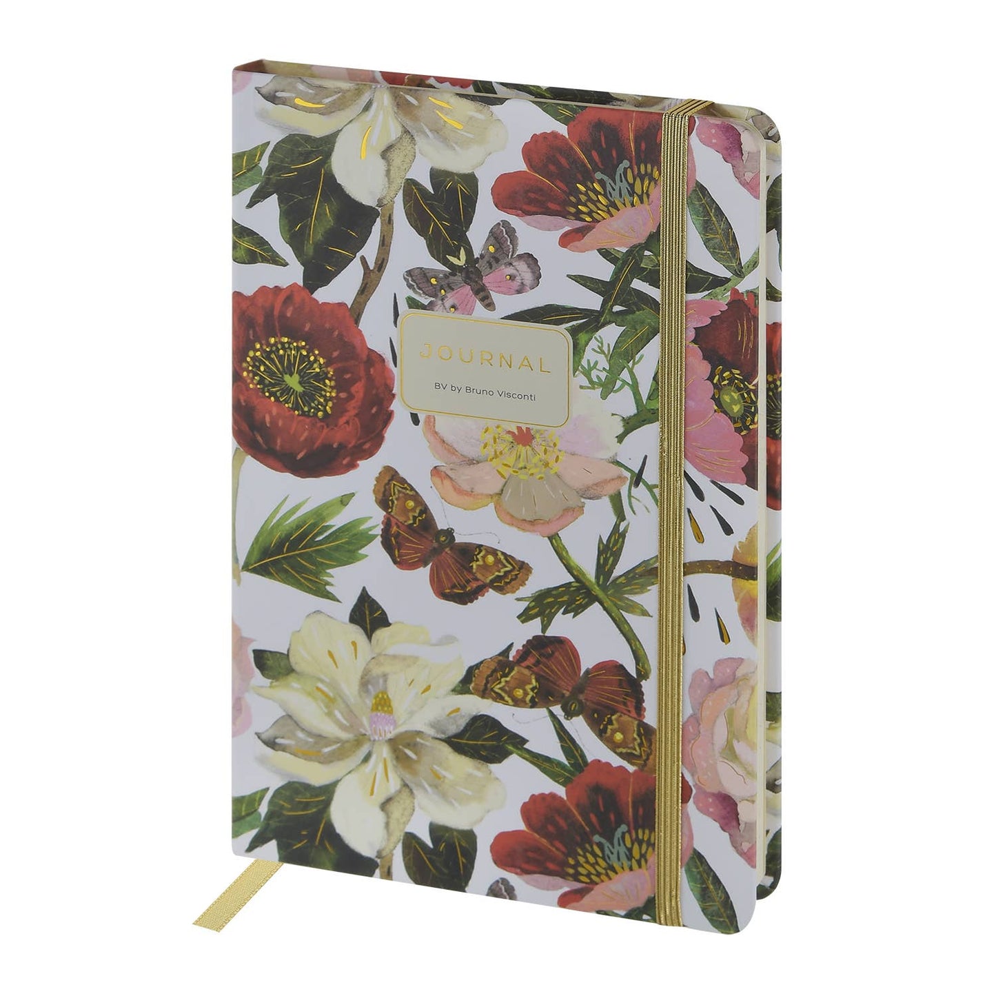 Hardcover Journal A5 - Peonies