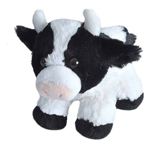 Plushie: Cow, 7" Farmyard Friend by Wild Republic