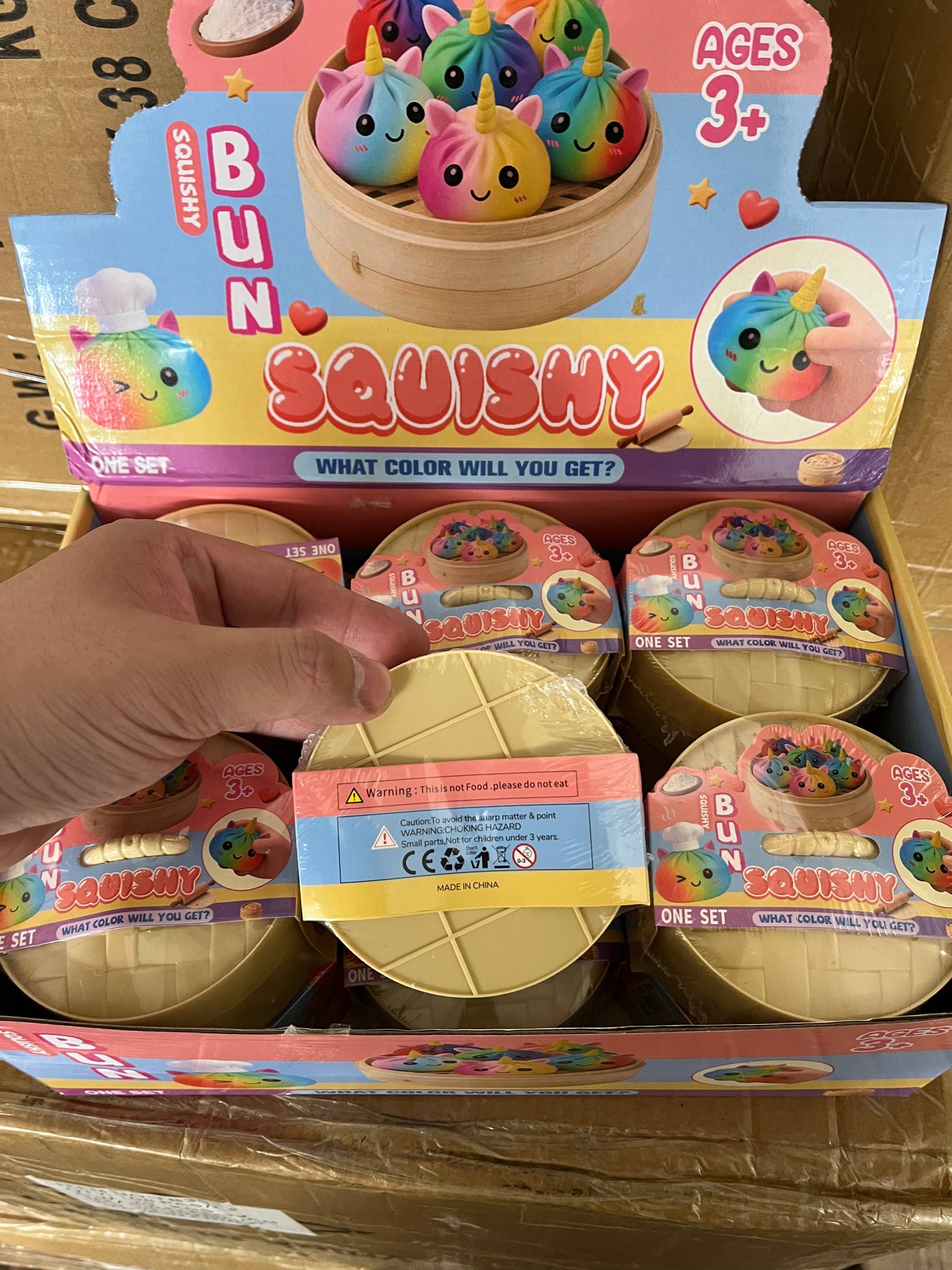 Squishy Rainbow Unicorn Dumpling Toy | HOT | Mystery
