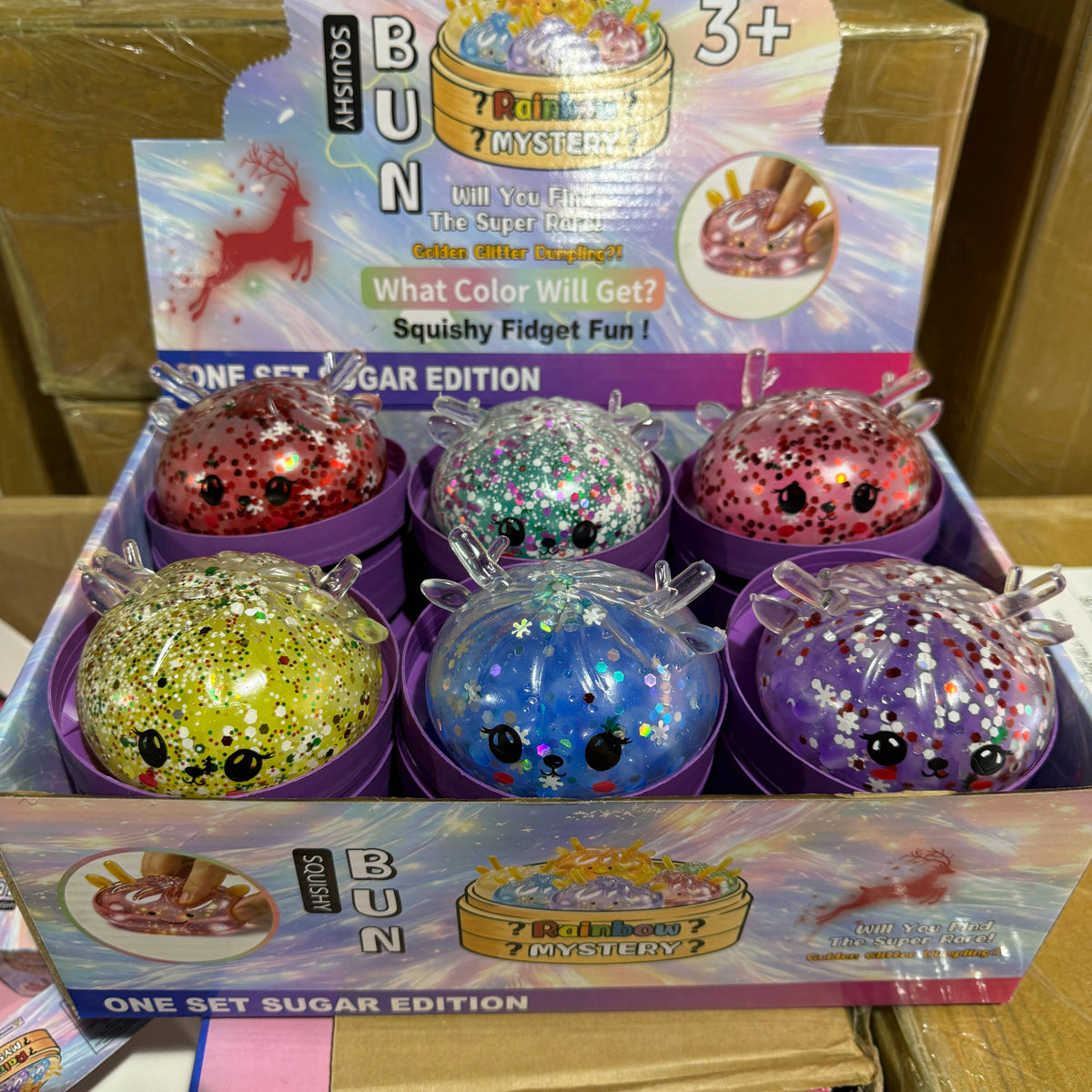 Christmas Confetti Orby Reindeer Dumpling