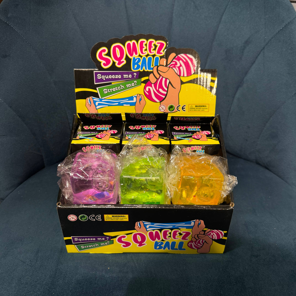 Confetti Strip Light Up Solid Cube