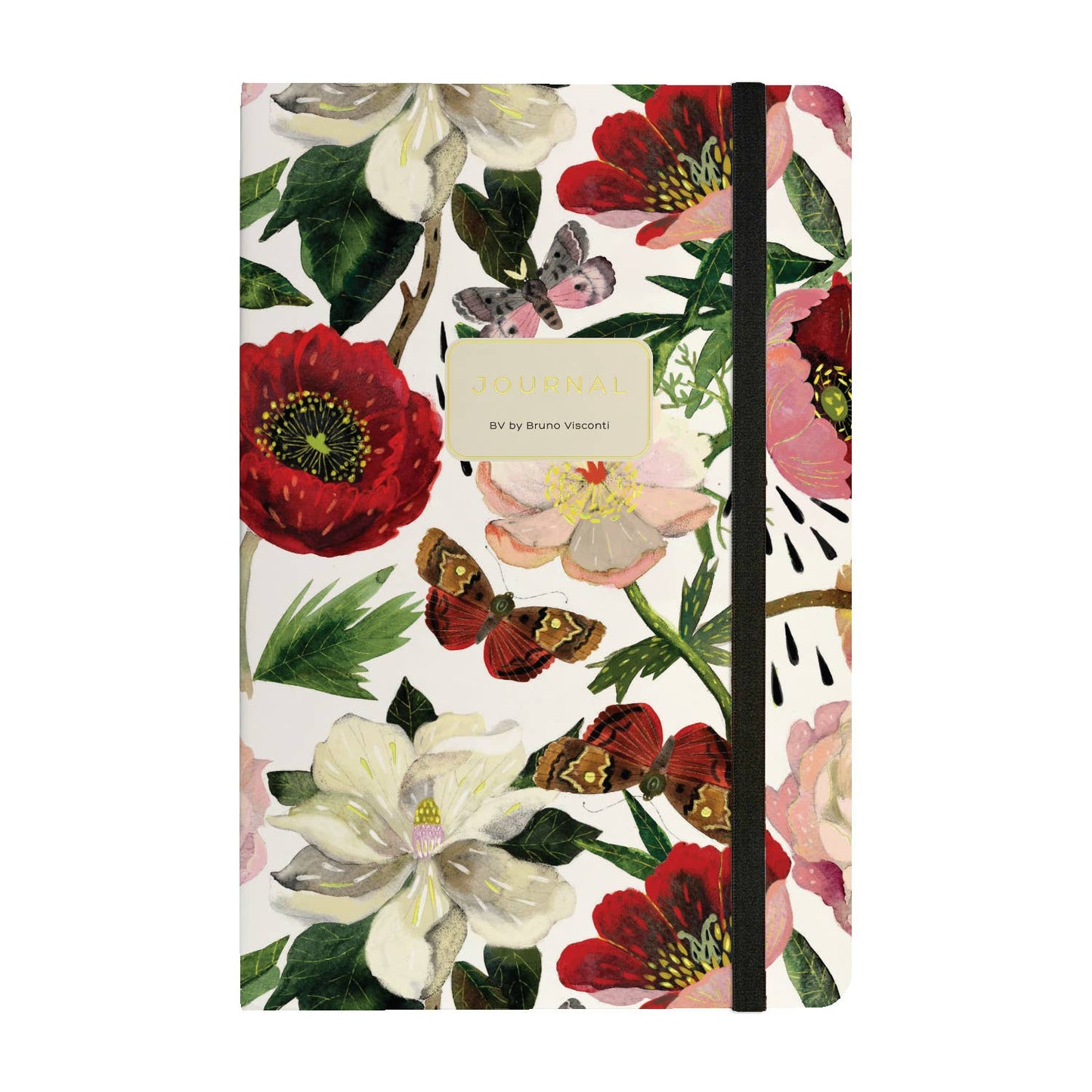 Hardcover Journal A5 - Peonies