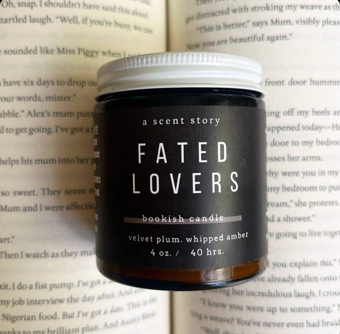 Candle, Hand-Poured Soy: Fated Lovers