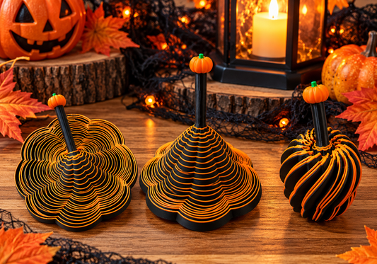 3D Printed Halloween Pumpkin Fidget Toy