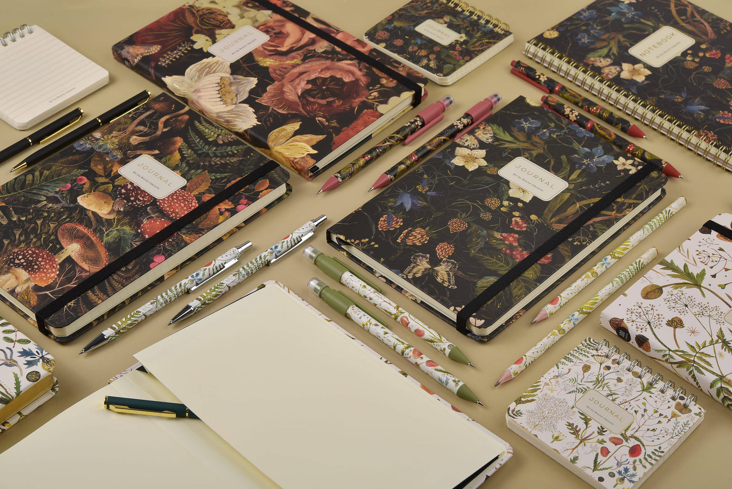 Hardcover Journal A5 - Forest Flowers
