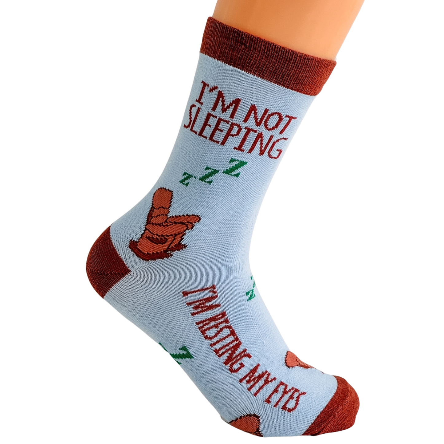 I'm Not Sleeping, I'm Resting My Eyes Unisex Socks
