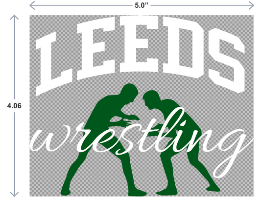 Leeds Wrestling Sticker